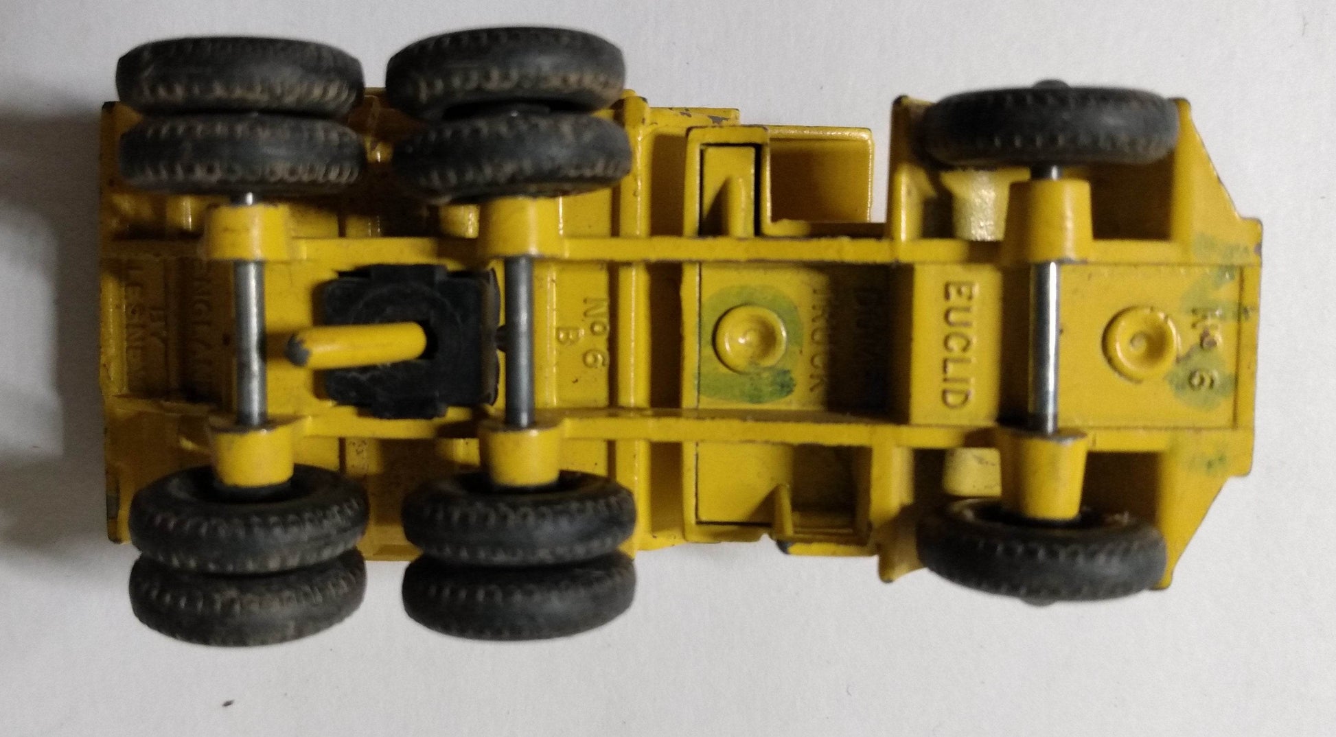 Lesney Matchbox no. 6 Euclid Quarry Dump Truck England 1964 - TulipStuff