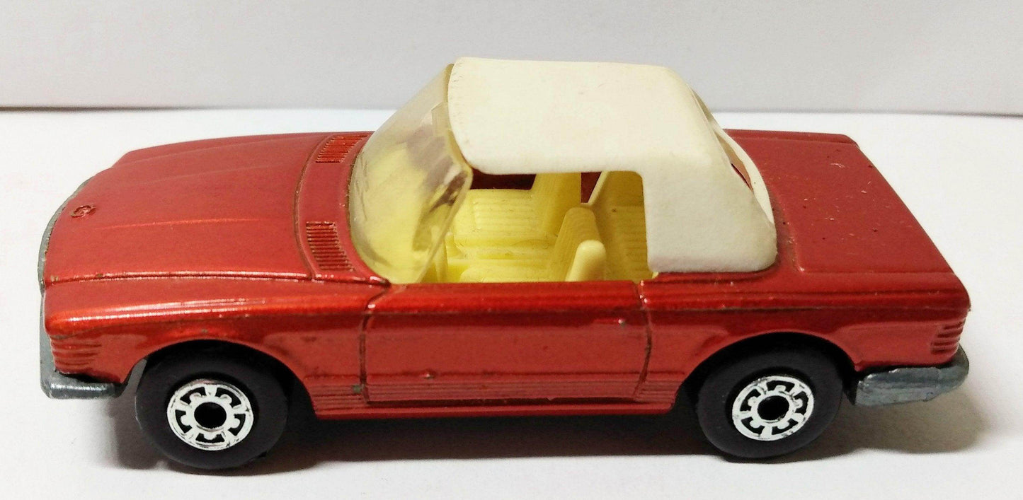 Lesney Matchbox No 6 Mercedes 350SL Superfast England 1973 - TulipStuff