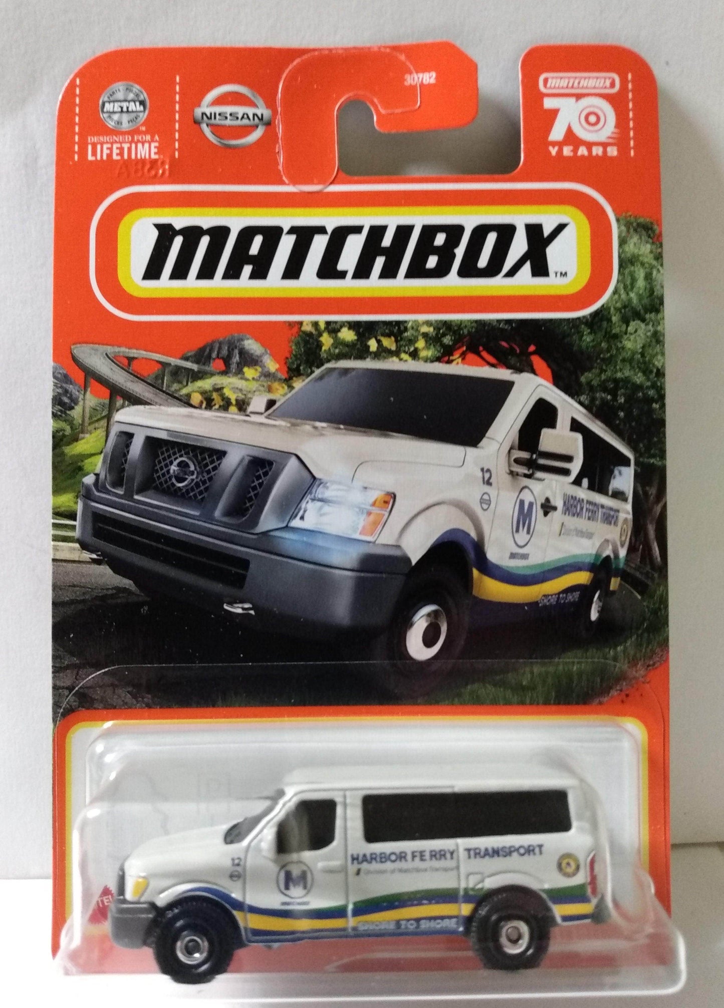 Matchbox 2023 MB71 - 2014 Nissan NV Van Harbor Ferry Transport - TulipStuff
