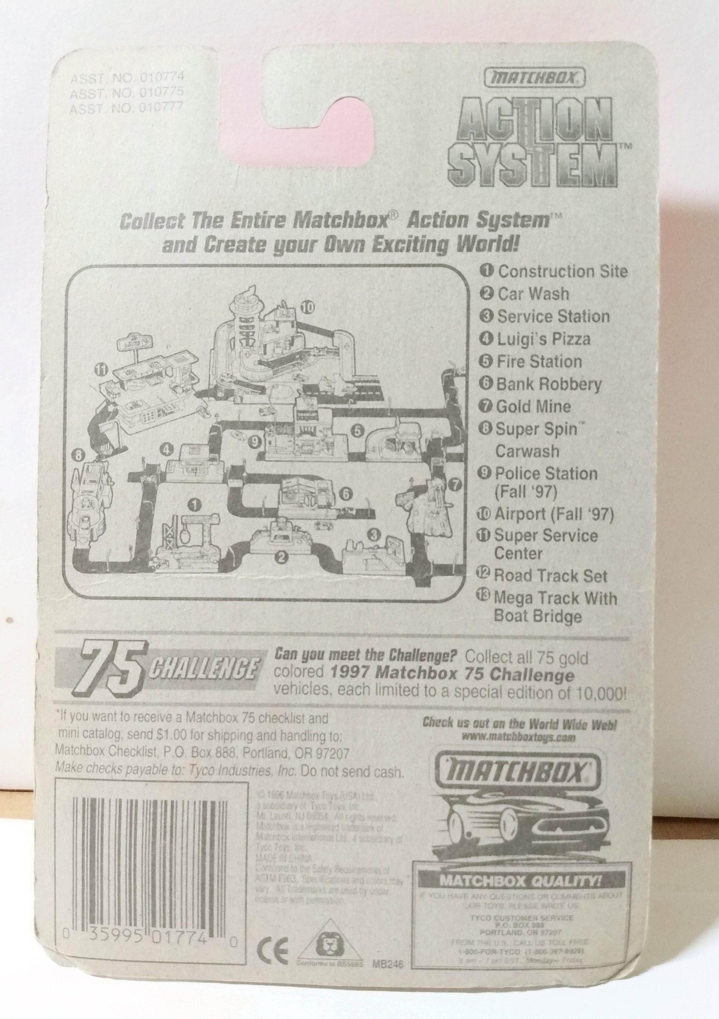 Matchbox MB74 Formula 1 Racer Racing Car 1996 - TulipStuff