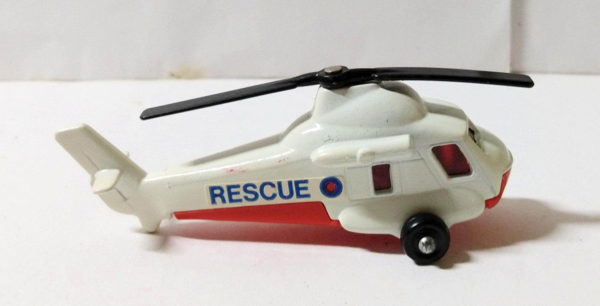 Lesney Matchbox 75 Seasprite Rescue Helicopter 1977 England - TulipStuff