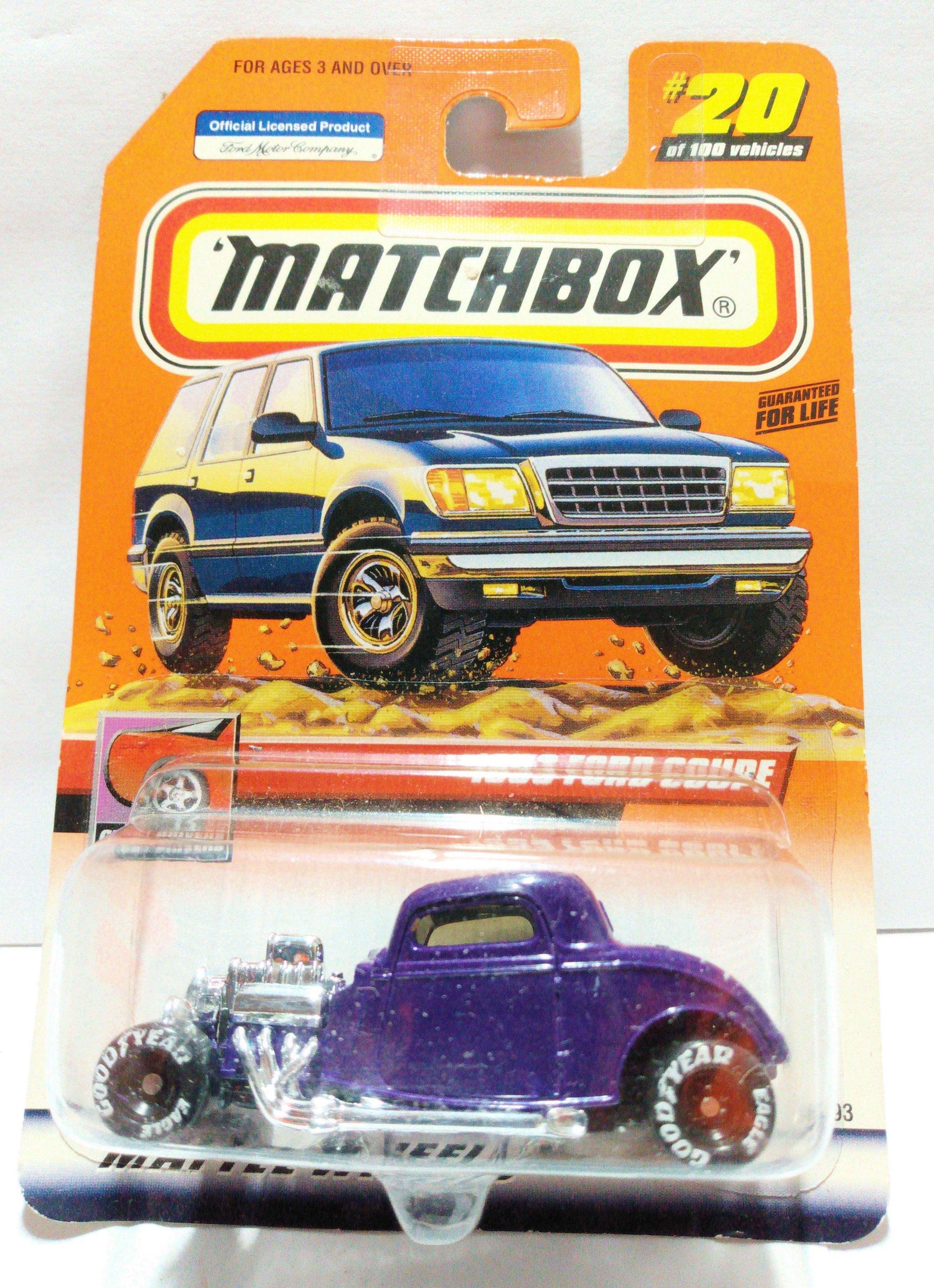 Matchbox Great Drivers Series 1933 Ford Coupe Diecast Car - TulipStuff