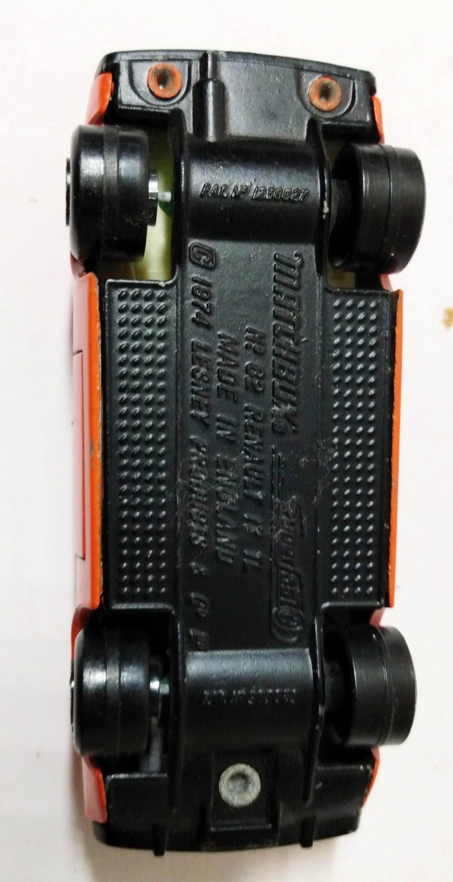 Lesney Matchbox 62 Renault 17TL #6 Superfast Made in England 1974 - TulipStuff