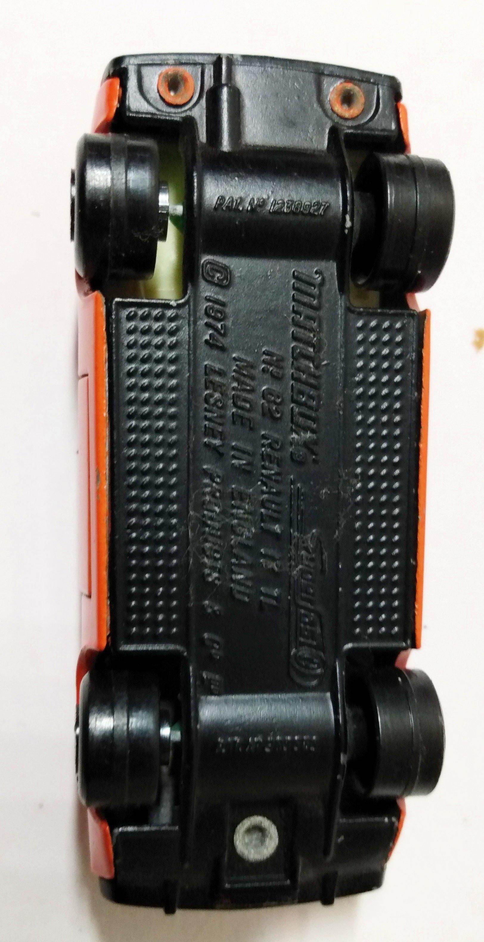 Lesney Matchbox 62 Renault 17TL #6 Superfast Made in England 1974 - TulipStuff