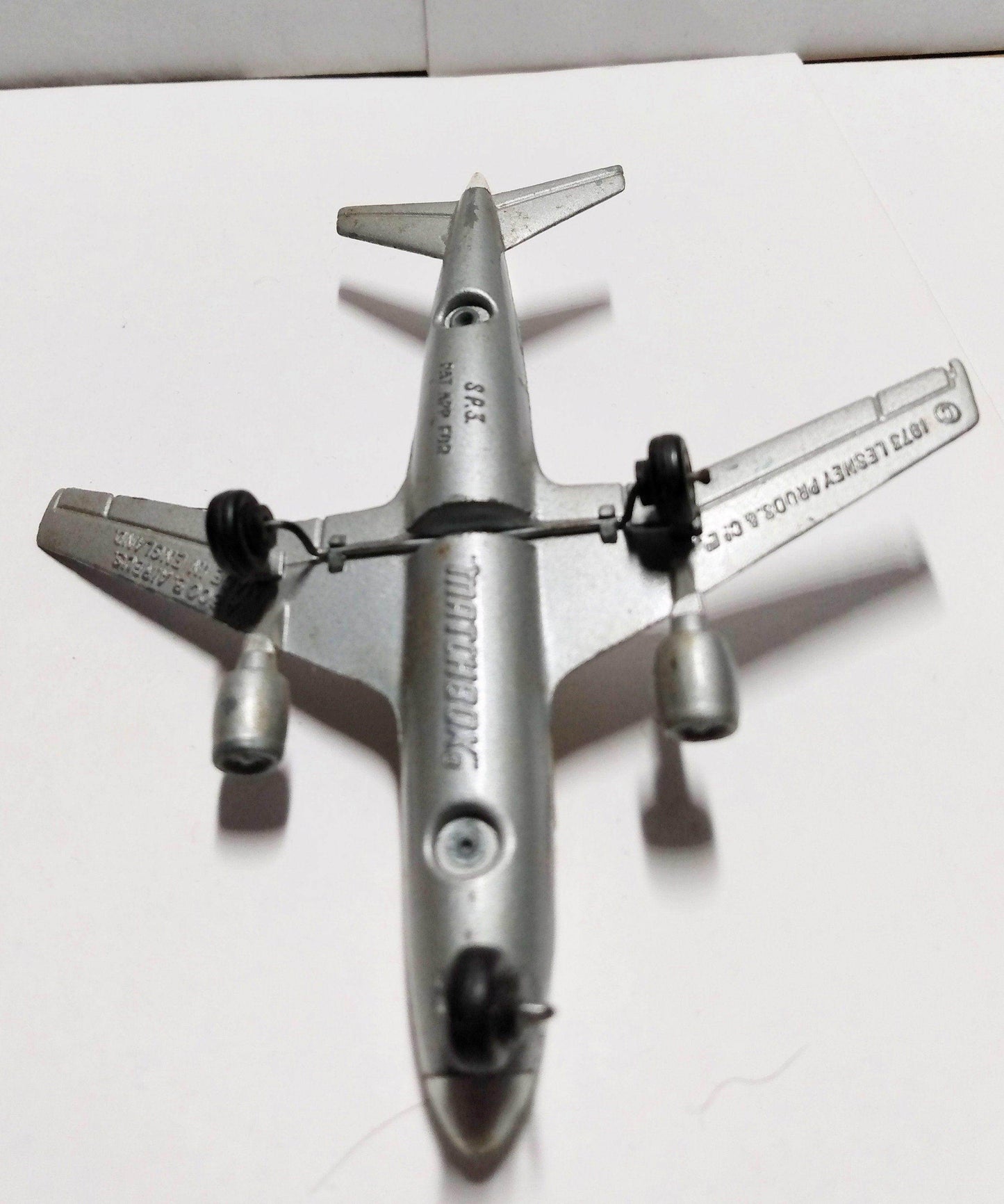 Lesney Matchbox Sky Busters SB3-A Air France Airbus A300B 1973 - TulipStuff