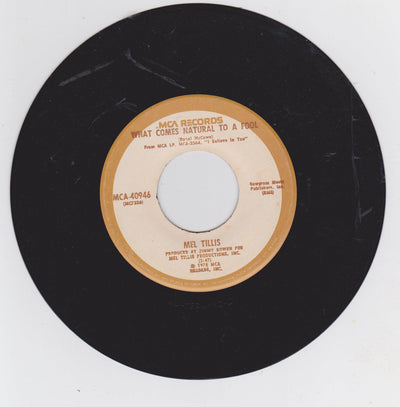 Mel Tillis Ain't No California 7" Vinyl Record Country 1978 - TulipStuff