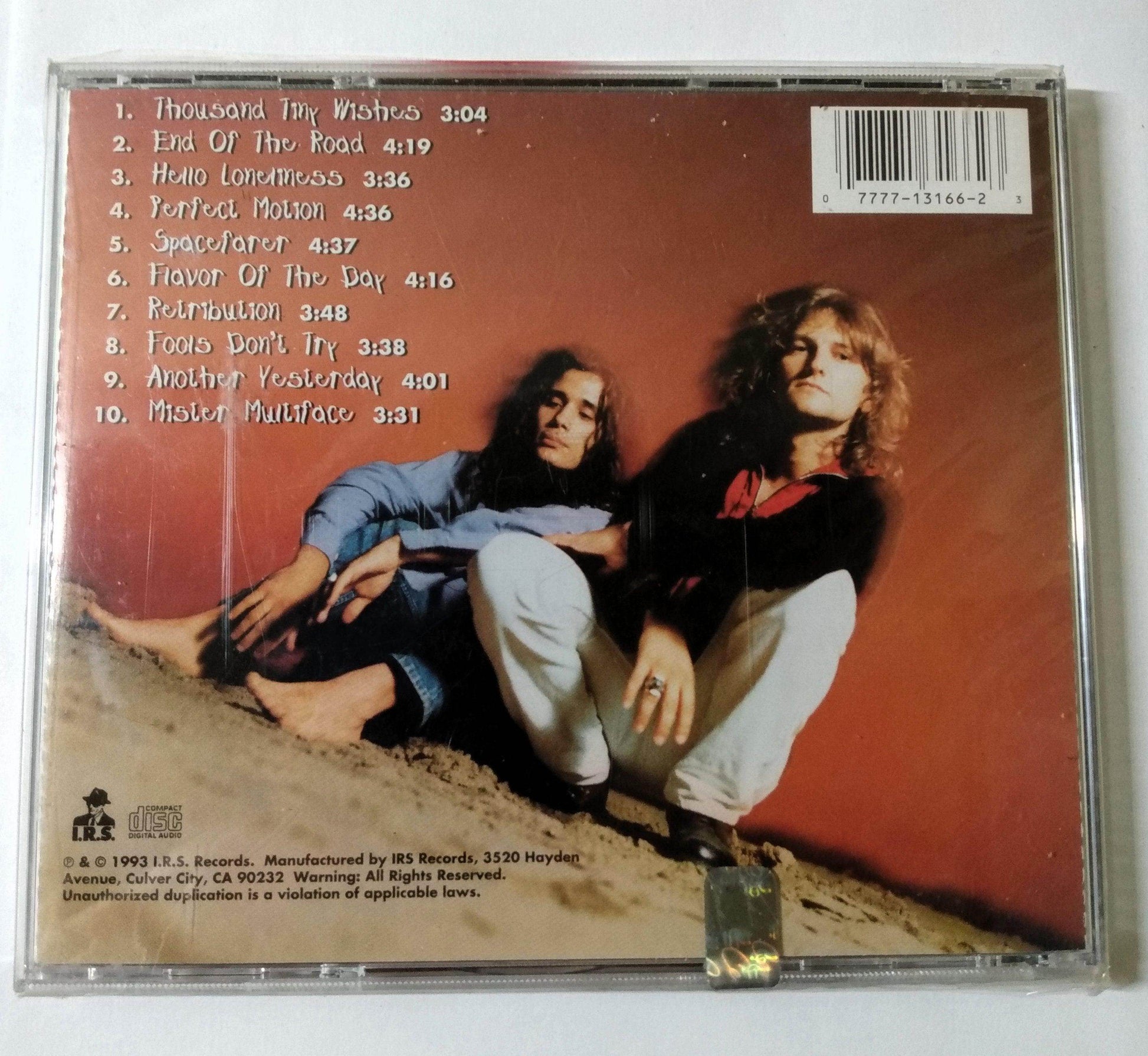 Middleman Mr Multiface Rock Album CD 1993 I.R.S. Records - TulipStuff