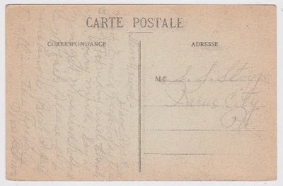 Mont St Michel Vue Generale Depart de Train Normandy France 1916 - TulipStuff