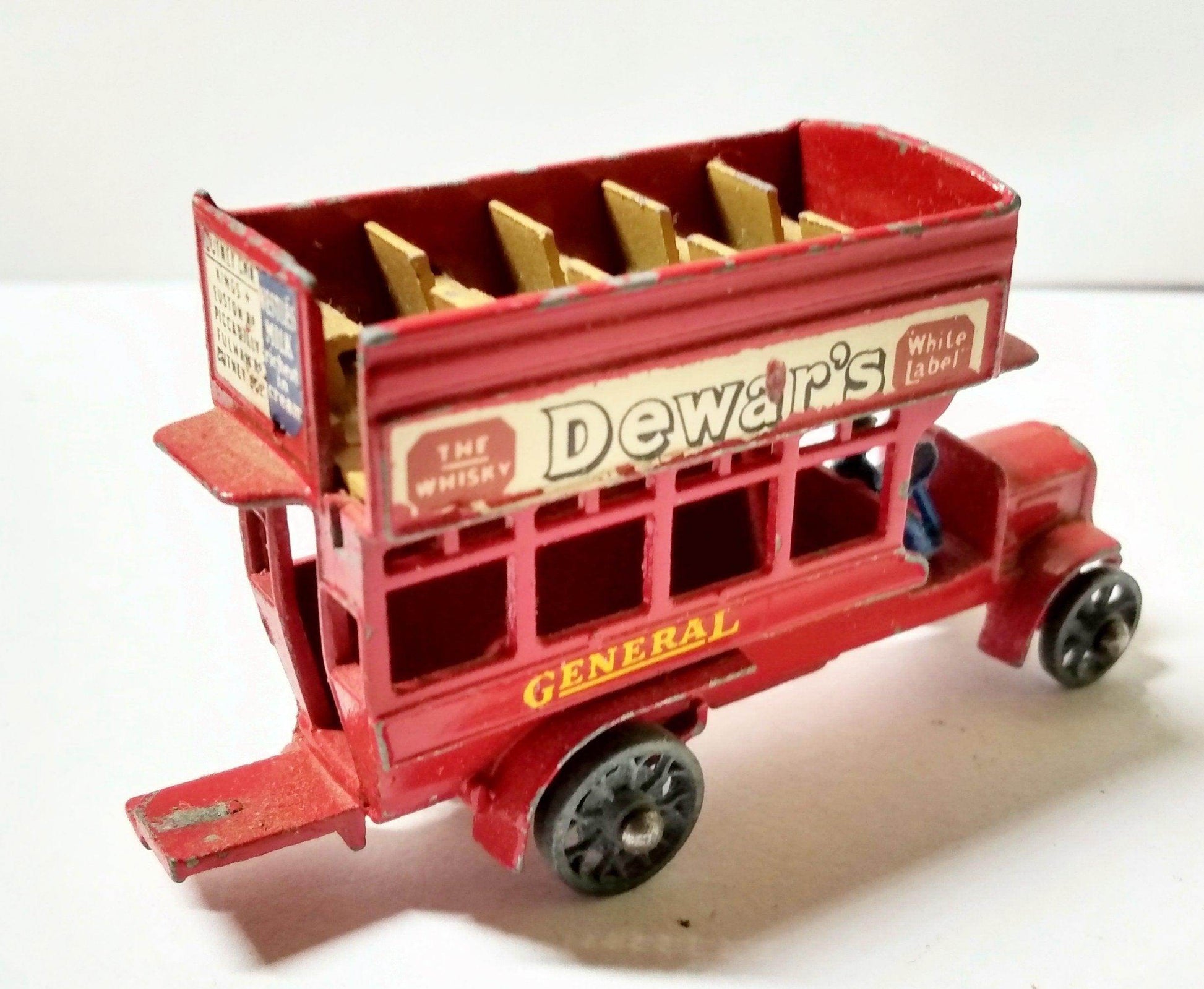 Lesney Matchbox Models of Yesteryear Y2 1911 B Type London Bus 1956 - TulipStuff
