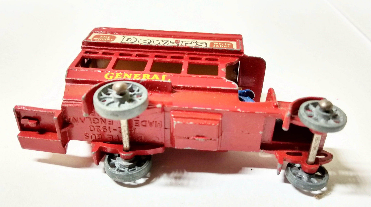 Lesney Matchbox Models of Yesteryear Y2 1911 B Type London Bus 1956 - TulipStuff