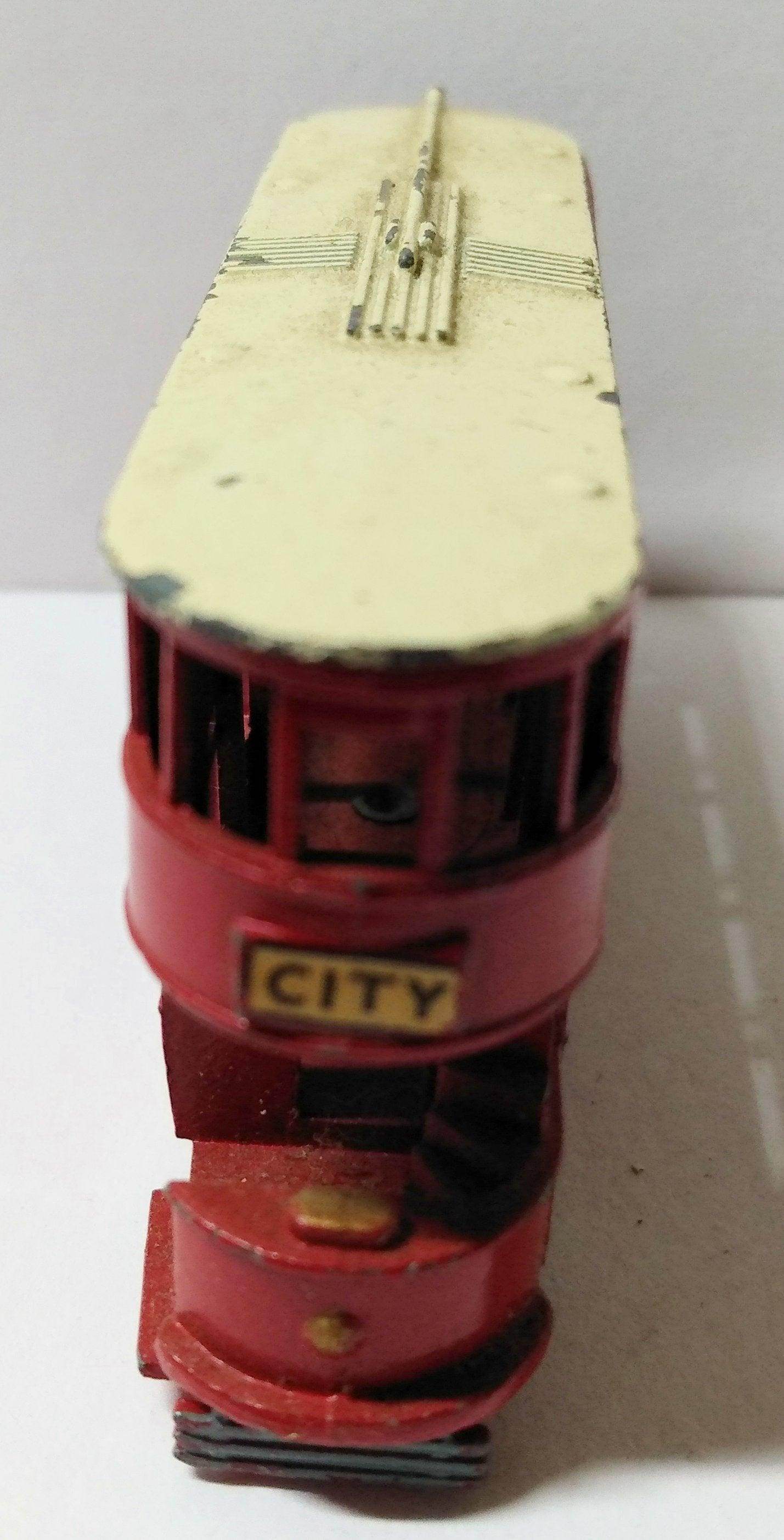 Lesney Matchbox Models of Yesteryear Y3 1907 London E Class Tram Car - TulipStuff