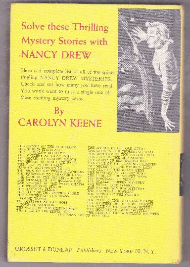 Nancy Drew Mystery Stories 15 The Haunted Bridge Carolyn Keene 1960's - TulipStuff