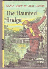 Load image into Gallery viewer, Nancy Drew Mystery Stories 15 The Haunted Bridge Carolyn Keene 1960's - TulipStuff