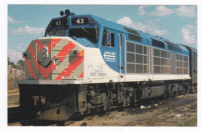 North West Suburban Mass Transit City of East Dundee EMD F40C - TulipStuff