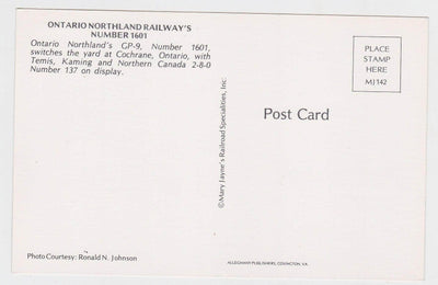 Ontario Northland and Temis Kaming Northern Canada Locomotives - TulipStuff