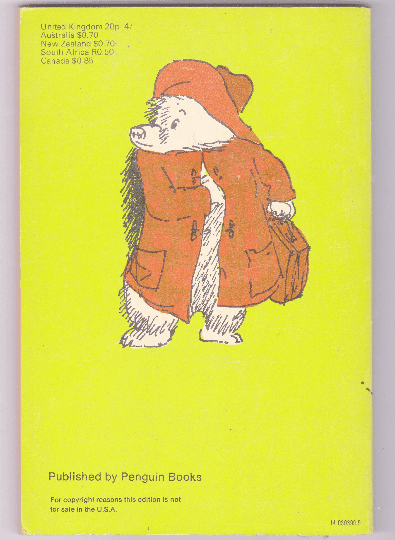 Paddington At Work by Michael Bond Puffin Books Great Britain 1970 - TulipStuff