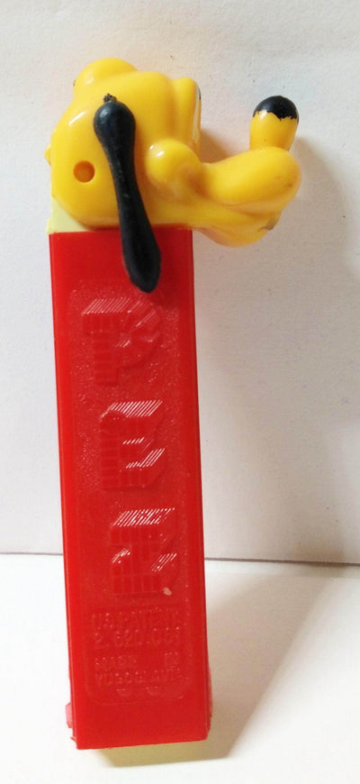 Pluto Pez Dispenser Moveable Ears Red Yugoslavia 1980's - TulipStuff