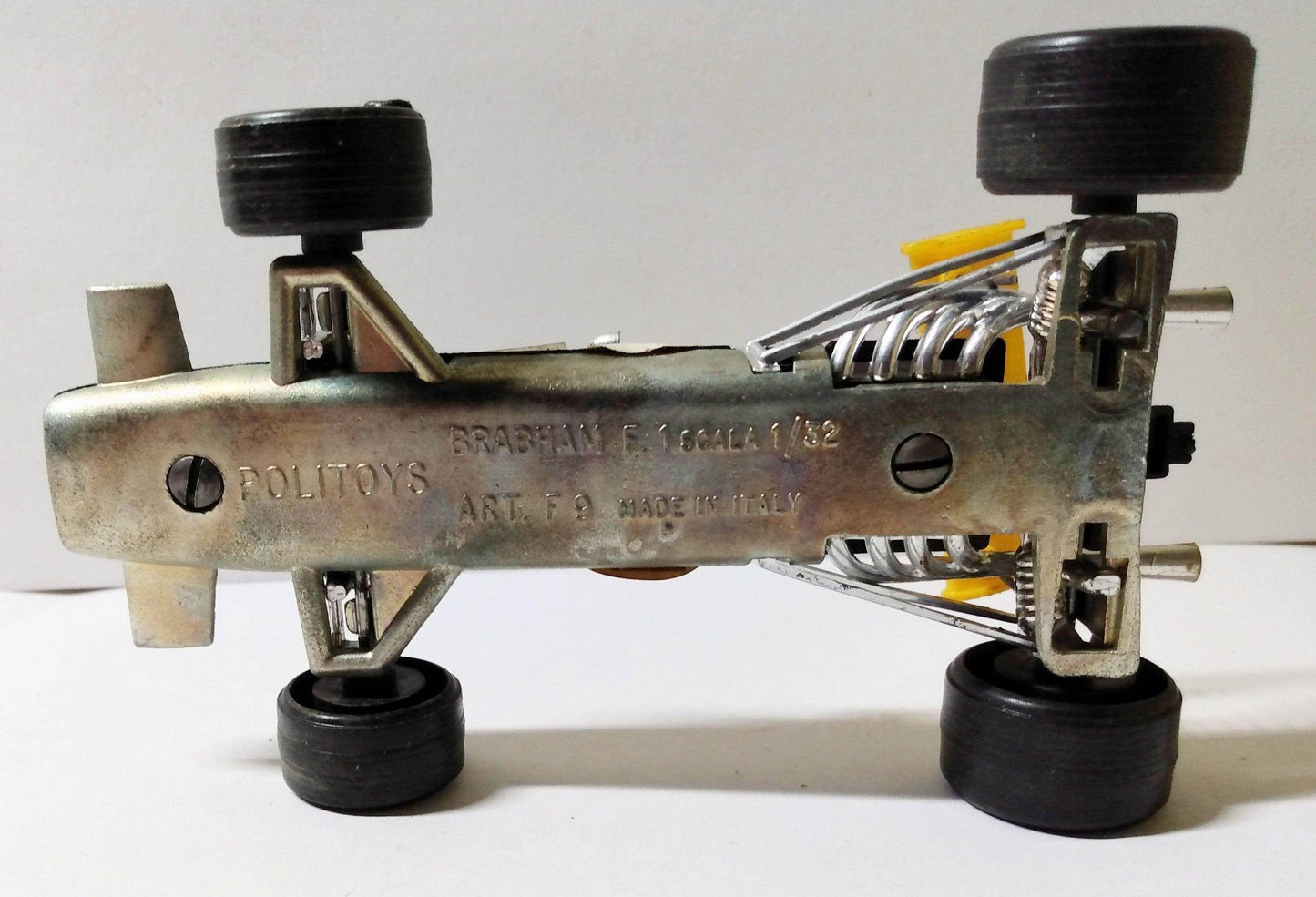 Politoys F9 Brabham Formula 1 Race Car 1/32 Scale Italy 1971 - TulipStuff