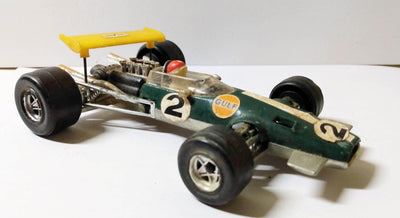 Politoys F9 Brabham Formula 1 Race Car 1/32 Scale Italy 1971 - TulipStuff