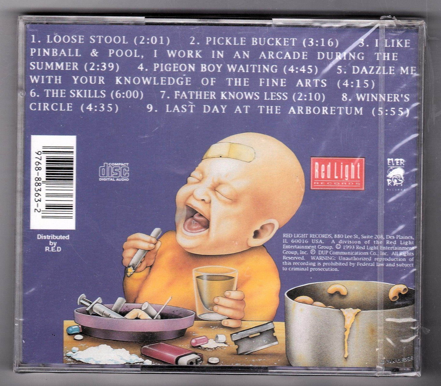 Post Mortem Destined For Failure Crossover Thrash Metal Album CD 1993 - TulipStuff