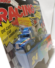 Load image into Gallery viewer, Racing Champions Micro Team Transporter 1992 Jeff Gordon DuPont - TulipStuff
