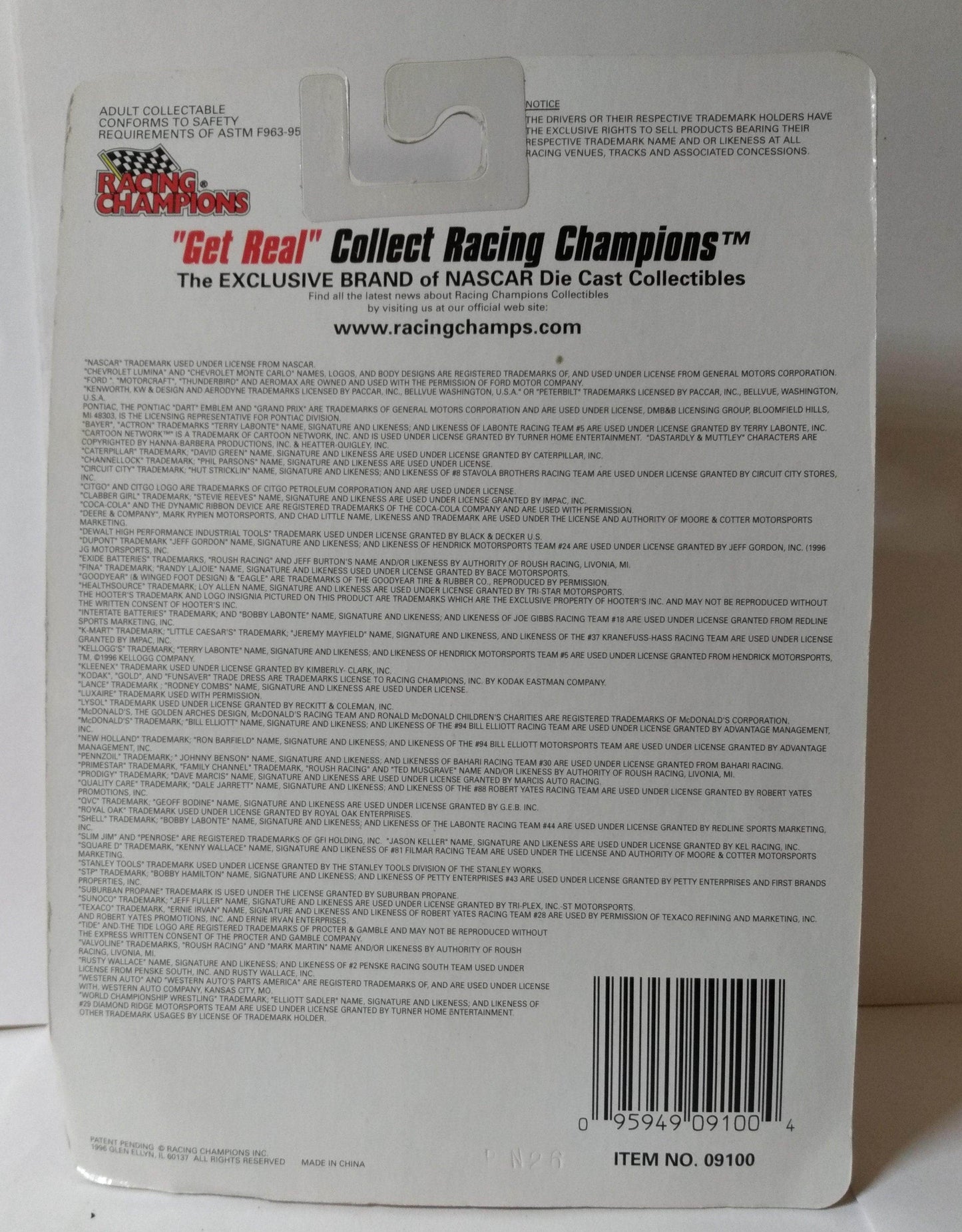 Racing Champions 1997 Premier Medallion Preview Terry Labonte Kelloggs - TulipStuff