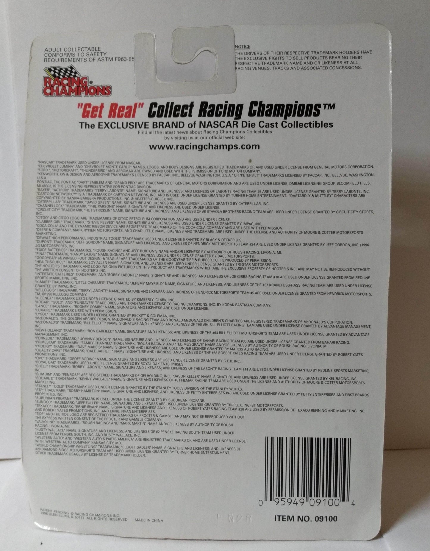 Racing Champions 1997 Premier Medallion Preview Terry Labonte Kelloggs - TulipStuff