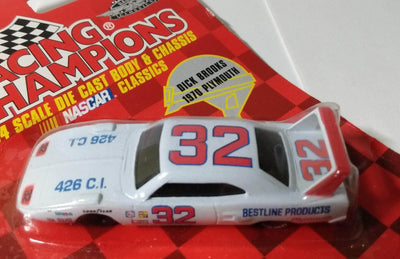 Racing Champions Nascar Classics Dick Brooks 1970 Plymouth Superbird - TulipStuff