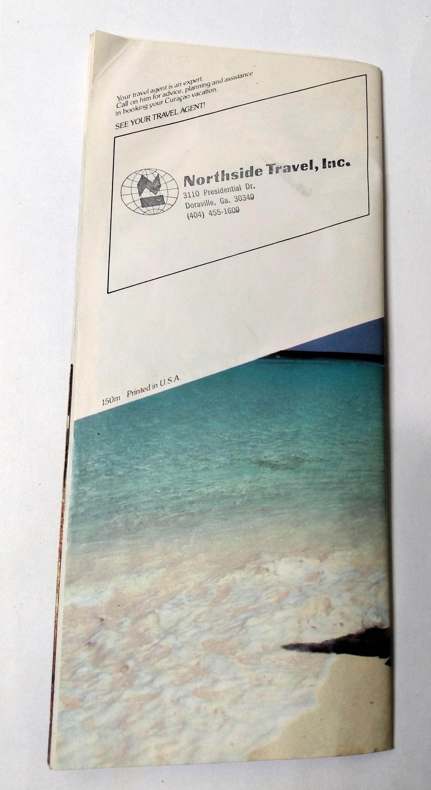 Right Now In Curacao Willemstad Caribbean 1980 Travel Brochure - TulipStuff