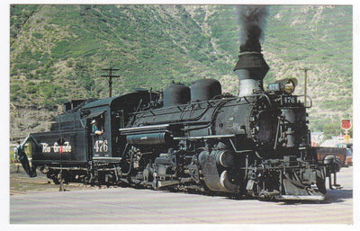 Denver and Rio Grande K-28 Mikado Steam Locomotive - TulipStuff