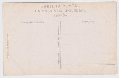 San Sebastian Paseo y Jardines de Alderdieder 1900's Spanish Postcard - TulipStuff