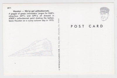 AT&SF Santa Fe Yellowbonnet Geeps EMD GP7 GP9 Locomotives - TulipStuff