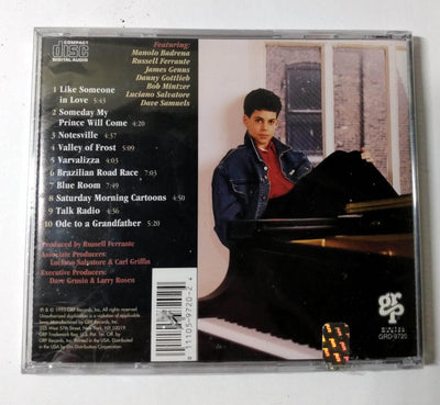 Sergio Salvatore S/T Piano Jazz Album CD GRP 1993 - TulipStuff