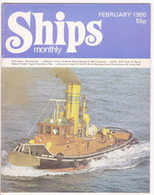 Load image into Gallery viewer, Ships Monthly Magazine February 1980 Normandie Naval Steam Paddle Tugs - TulipStuff