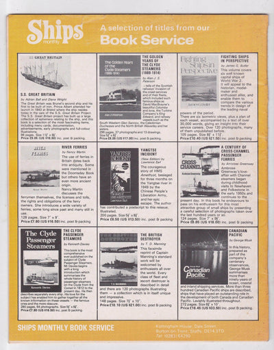 Ships Monthly Magazine 10/81 Canberra Stefan Batory Empress of Britain - TulipStuff