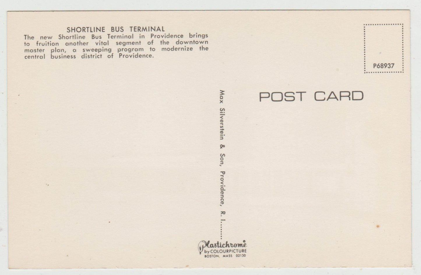 Shortline Bus Terminal Providence Rhode Island Mid 1960's - TulipStuff