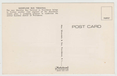 Shortline Bus Terminal Providence Rhode Island Mid 1960's - TulipStuff
