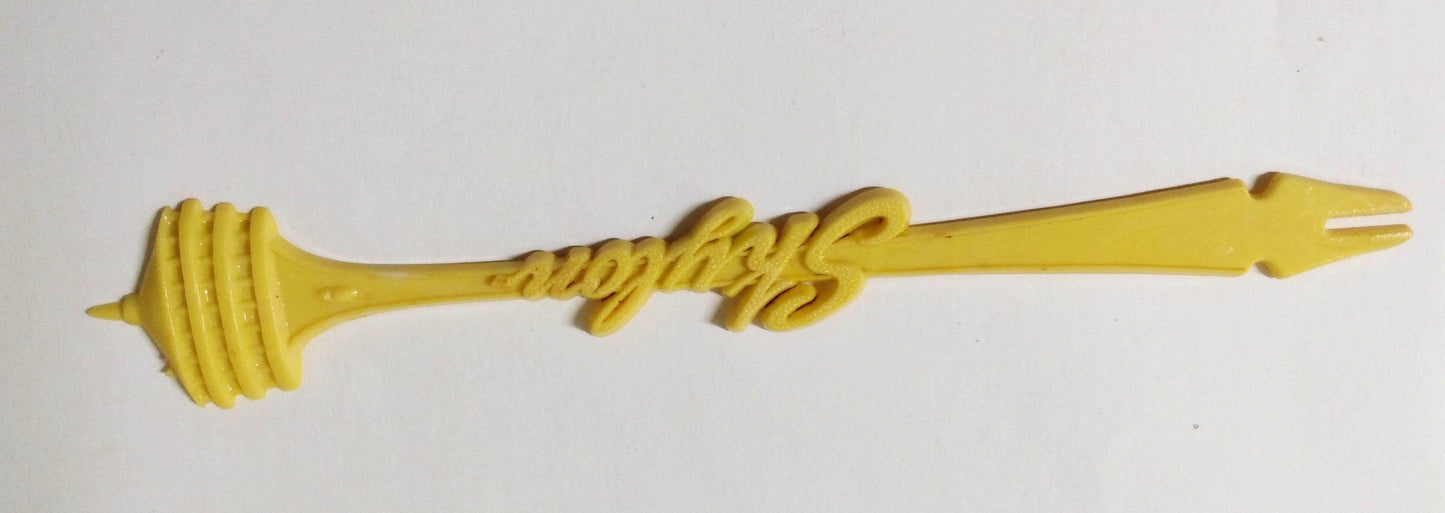 Skylon Tower Revolving Restaurant Niagara Falls Canada Garnsh Pick 1960's - TulipStuff