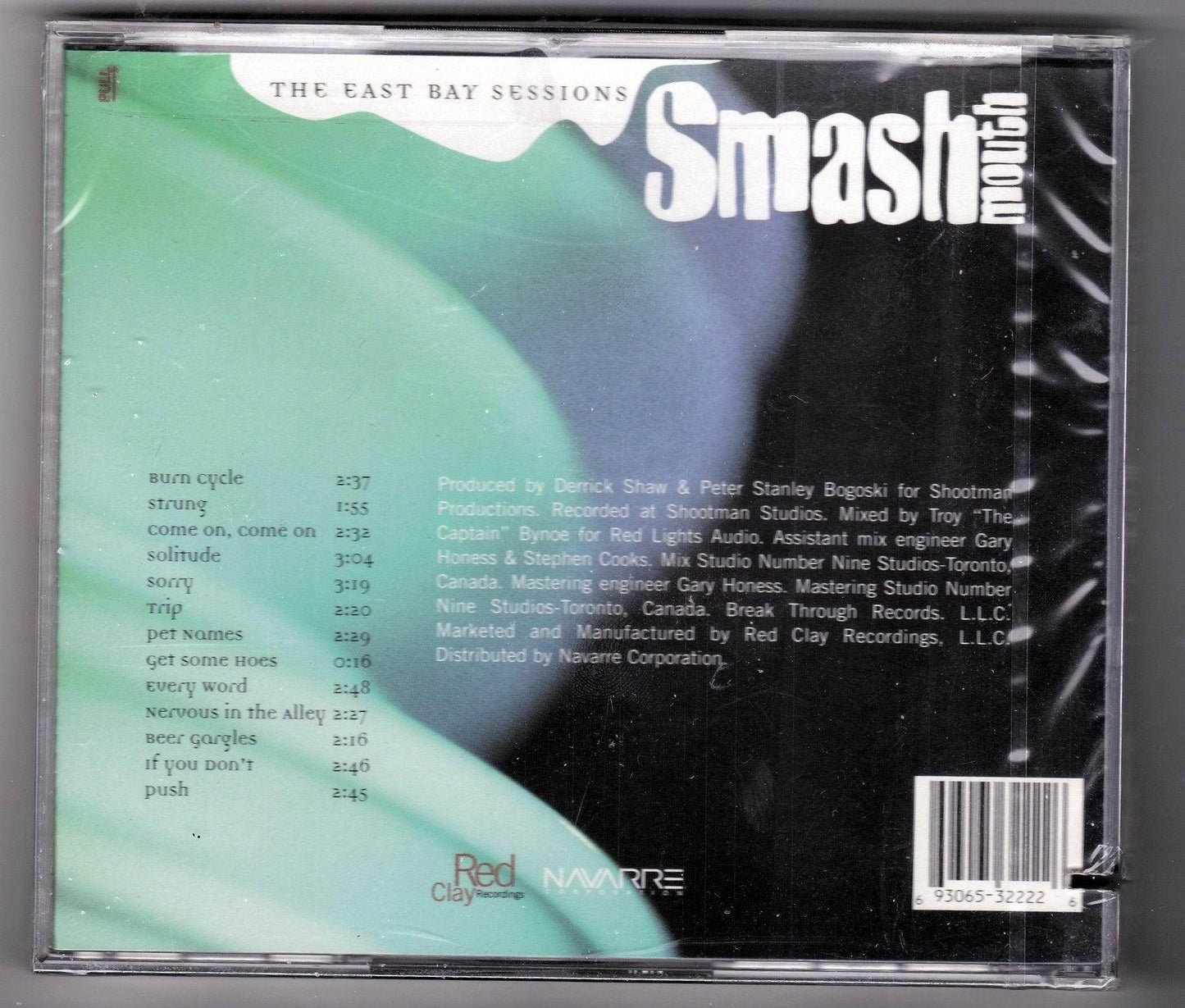 Smash Mouth The East Bay Sessions Ska Punk Album CD 1999 - TulipStuff