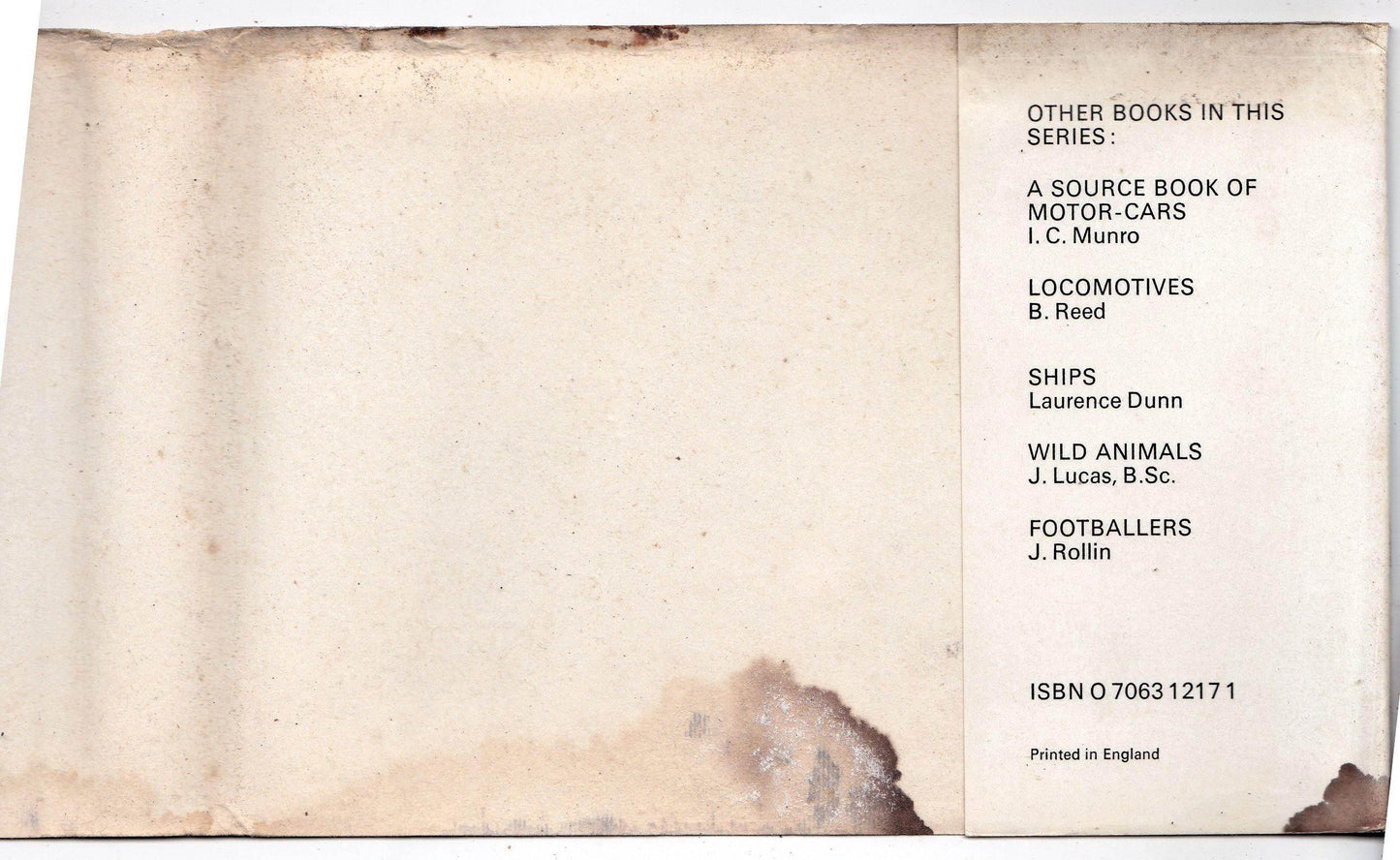 A Source Book of Aircraft Maurice Allward Hardcover Ward Lock 1974 - TulipStuff