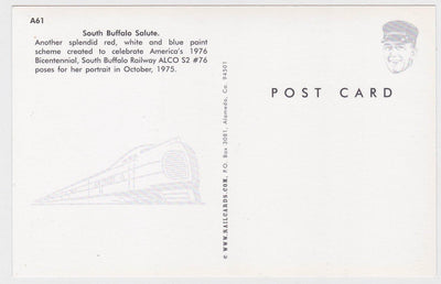 South Buffalo Railway Bicentennial Alco S2 Diesel Locomotive - TulipStuff