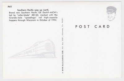 Southern Pacific GE Dash9-44CW Diesel Locomotive Freight Train 1994 - TulipStuff