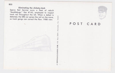 Sperry Rail Service Track Inspector Doodlebug Train Car - TulipStuff