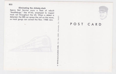 Sperry Rail Service Track Inspector Doodlebug Train Car - TulipStuff