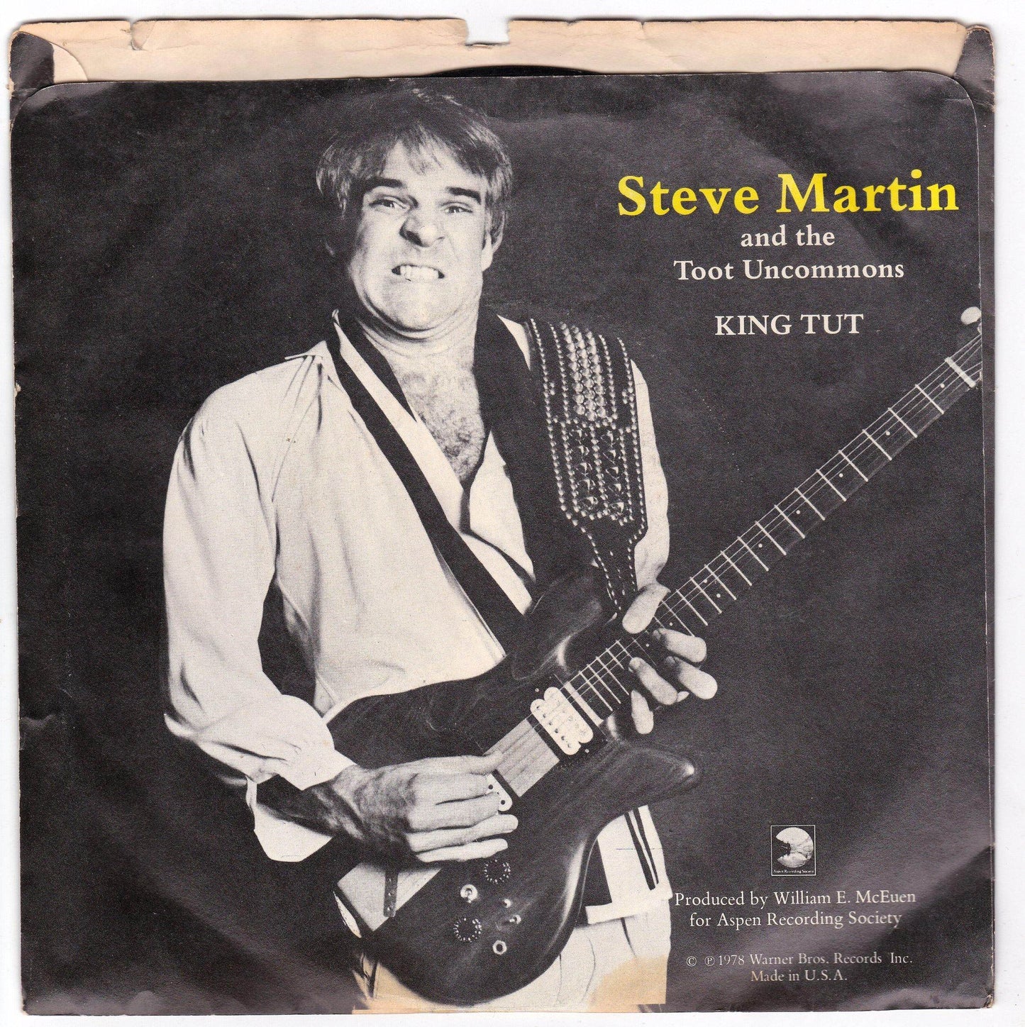Steve Martin and the Toot Uncommons King Tut 7" Vinyl 45 RPM 1978 - TulipStuff