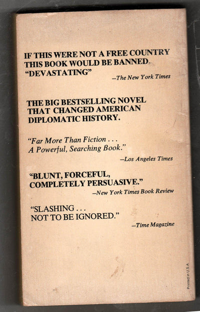 The Ugly American Lederer Burdick Paperback Fawcett 1981 - TulipStuff