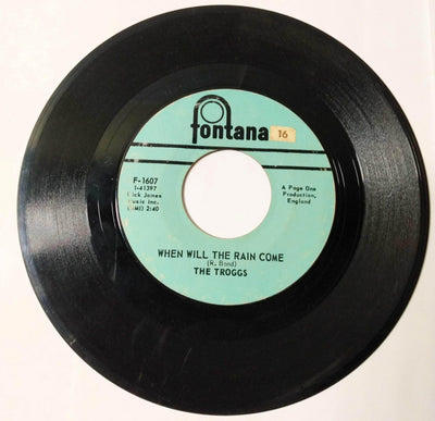 The Troggs Love Is All Around / When Will The Rain Come Vinyl 7" 1967 - TulipStuff