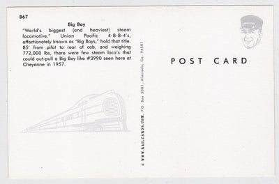 Union Pacific Big Boy 4-8-8-4 World's Largest Steam Locomotive - TulipStuff