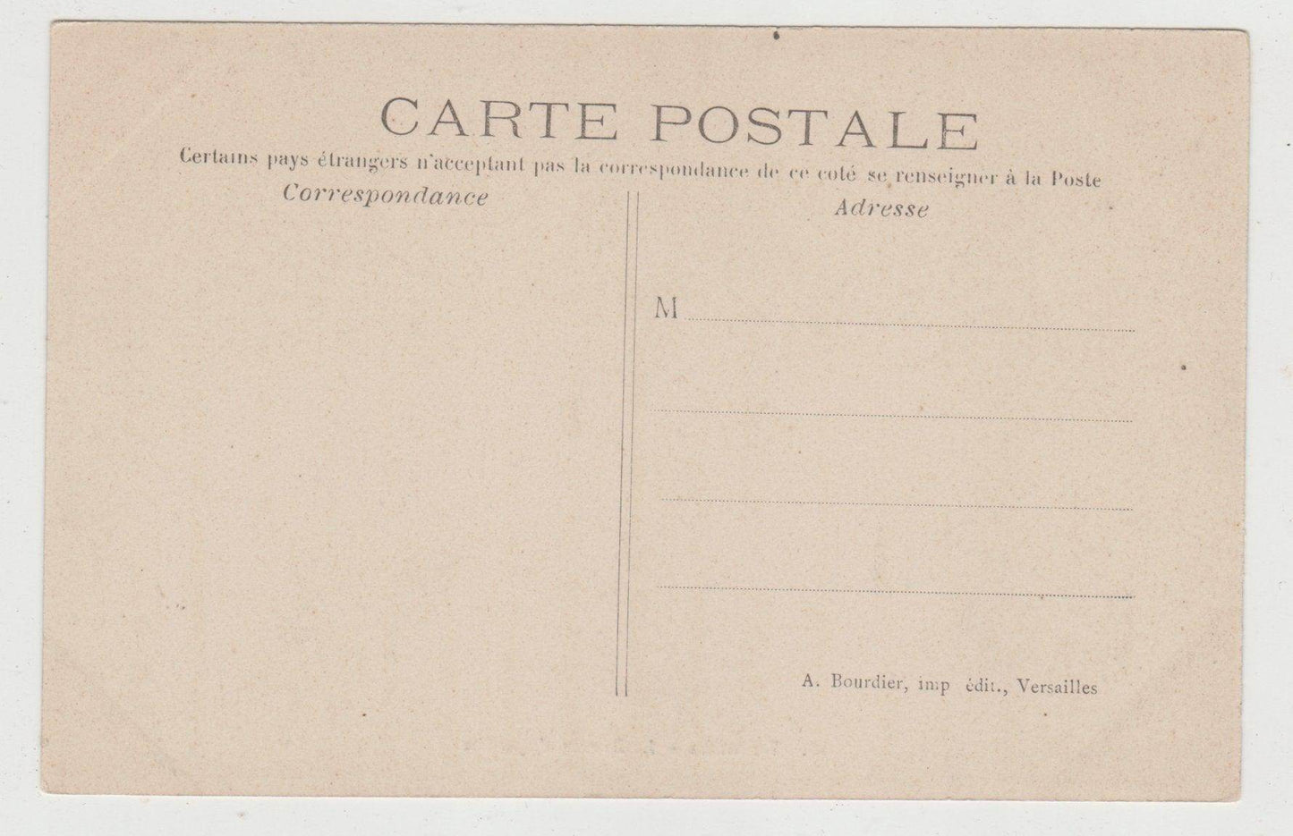 Versailles Le Bassin d'Apollon Apollo Fountain France 1900's Postcard - TulipStuff
