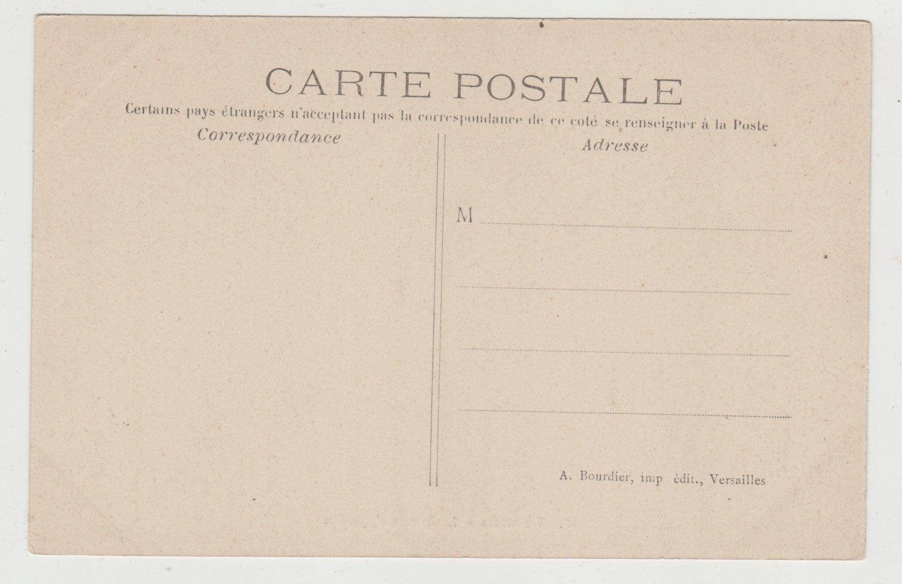 Versailles Le Bassin d'Apollon Apollo Fountain France 1900's Postcard - TulipStuff